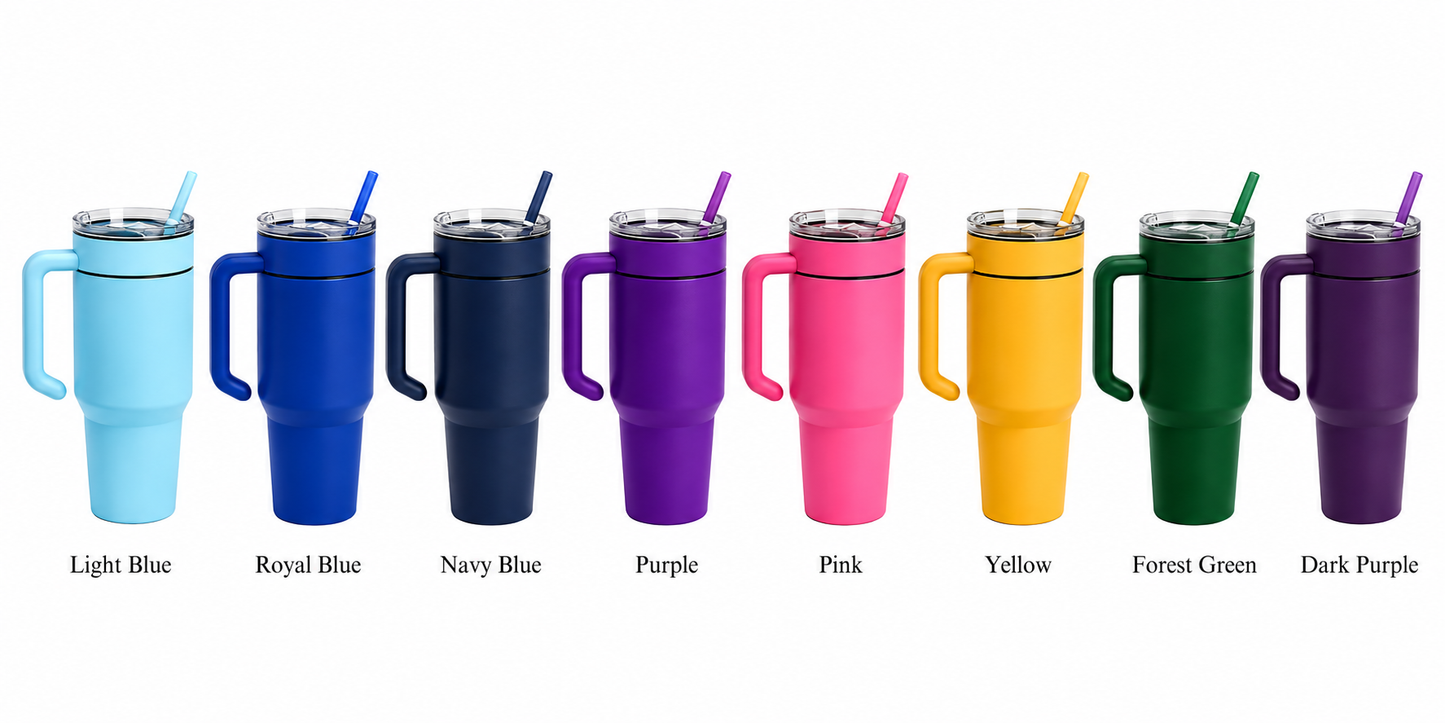30 oz Tumbler with Removeable Handle