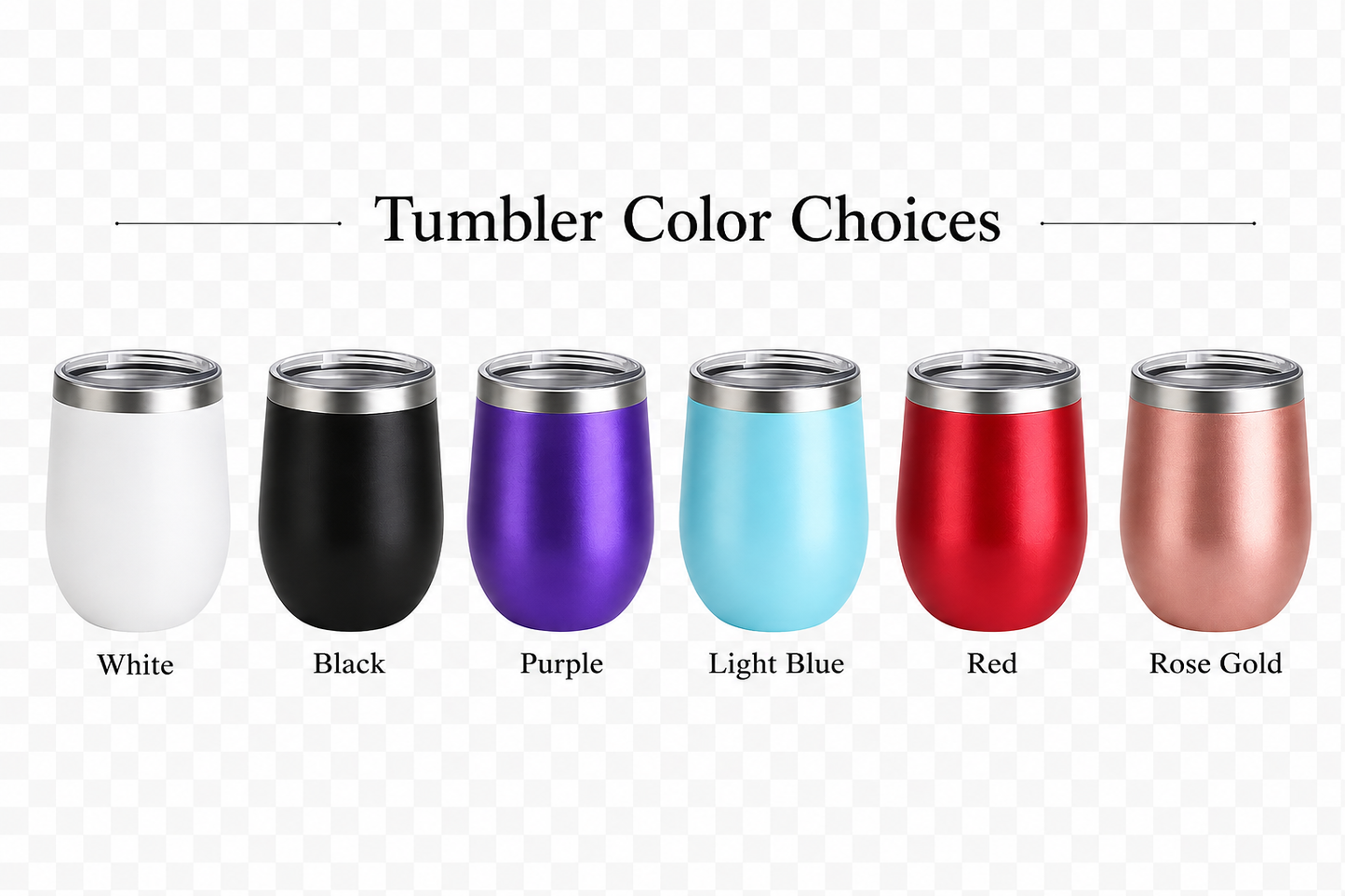 12 oz. Stemless Wine Tumbler